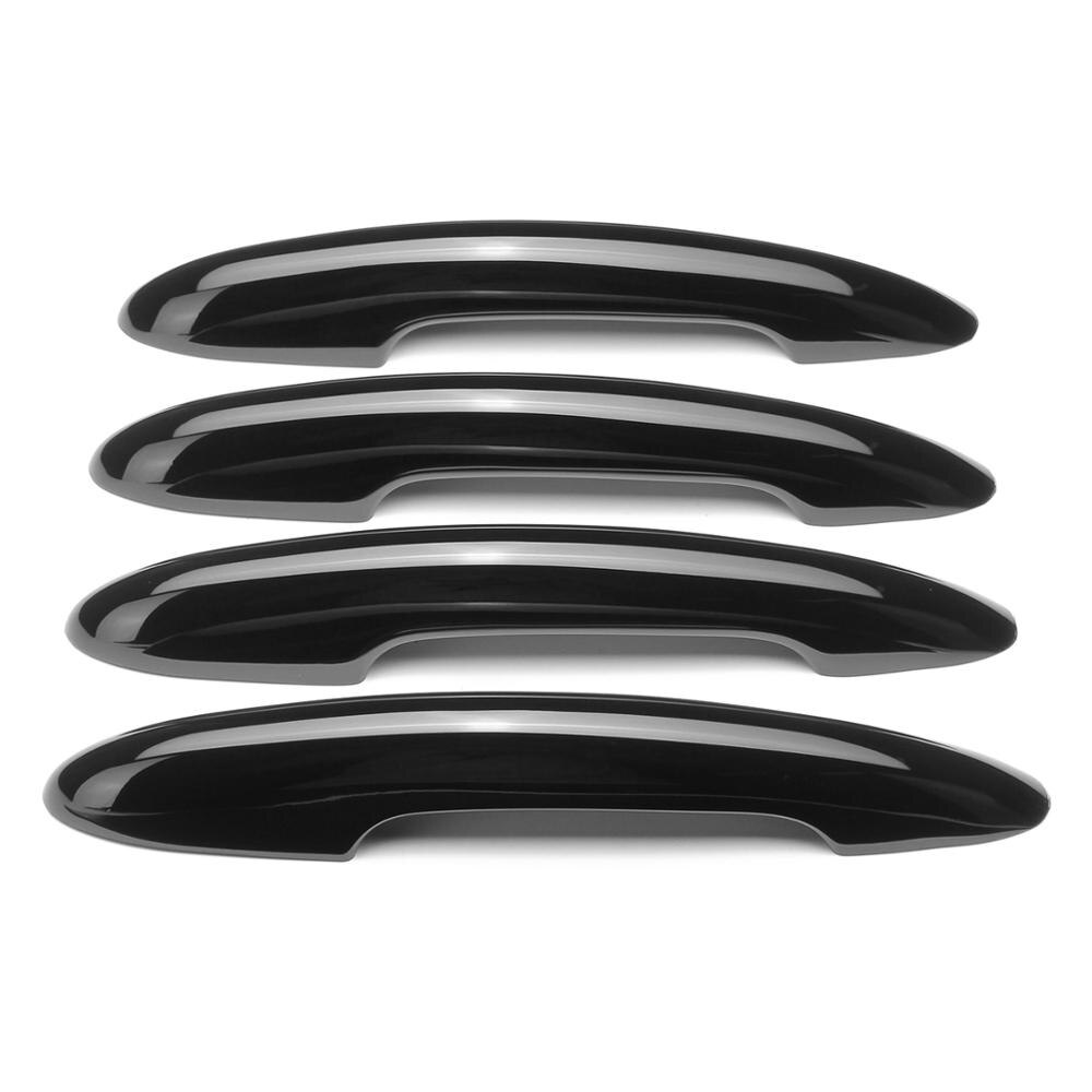 4 Stuks Deurgreep Cover Voor Bmw Voor Mini Voor Cooper F54 F55 F60 Countryman Gloss Auto Exterieur Onderdelen Black deurgreep Cover Trim: f55
