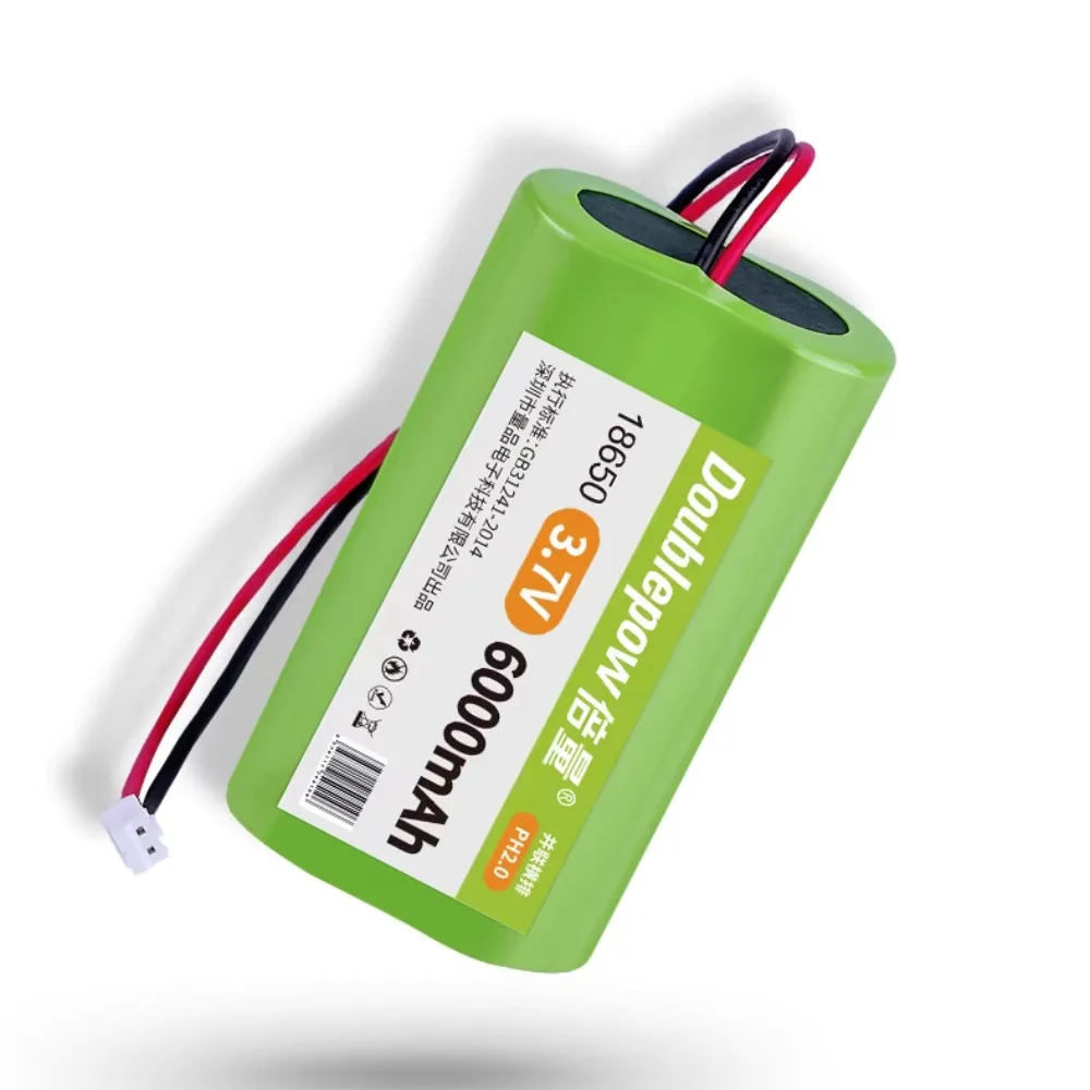 1PCS 18650 rechargeable battery 3.7V PH Plug 18650 Lithium battery pack for Speaker Monitoring equipment Jukebox Hair clippers