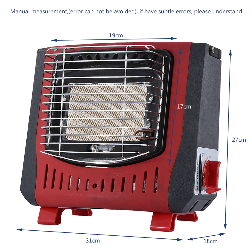 Outdoor Portable Camping Gas Heater For Winter Travel Hiking Energy-Saving Heating Furnace Warmer With Multi Safety Protection