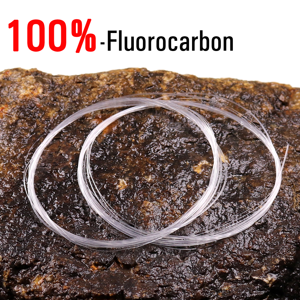 Icerio fluefiske nylon monofilament og fluorkarbon taper leder tippet line 9ft karpe fiske synke spissen flytende line 0x ~ 7x