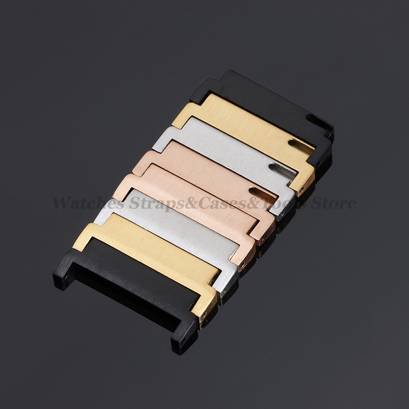 Adaptadores de correa de 20mm a 18mm 20mm 22mm a 22mm 22mm a 20mm, conectores de pines de liberación rápida, accesorios de barras de resorte para correa de reloj, 2 uds.