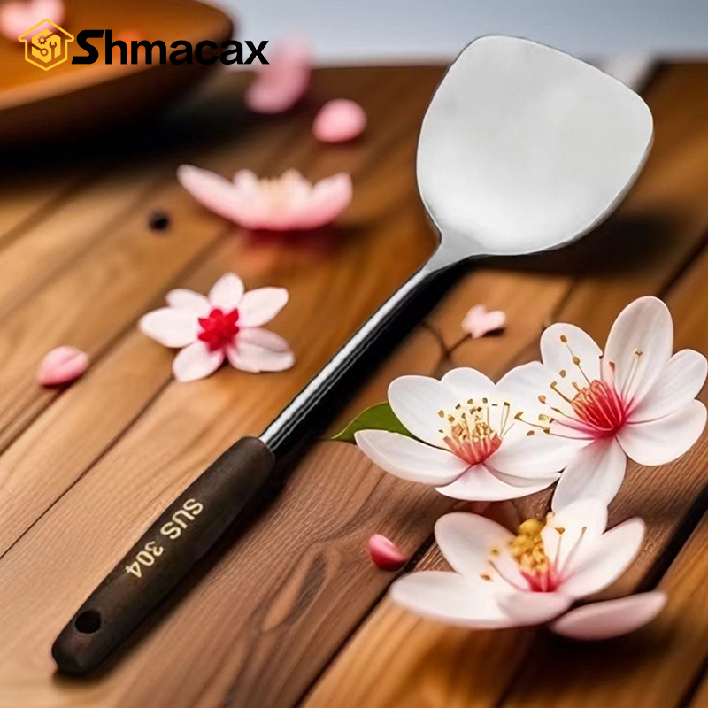 Keukengerei Wok Spatel Ijzer En Pollepel Gereedschapsset Spatel Voor Roestvrij Staal Koken Equpment Keuken Accessoires Essentials