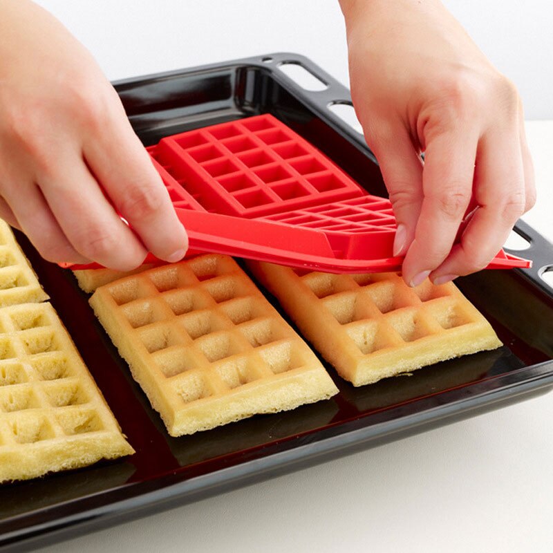 Wafelijzer Oven Wafels Mold Lade Siliconen Mould Pan Cookies Cakevorm Bakvormen Diy Craft Donuts Maker Keuken Accessoires