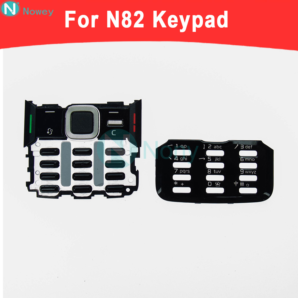 Nowey  n82 - capa para teclado nokia  n82 - peças de reposição para a carcaça do teclado