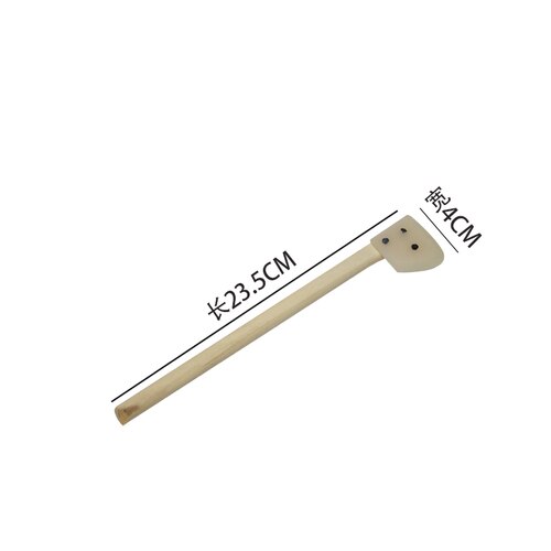 Pottery Tools Wooden Long Handle Blank Elongated Pot Auxiliary Ceramic Bottle DIY Hand Elongated Smooth Modeling Tool: medium