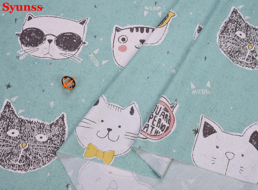18x Katten Strijksticker Set – Veelkleurige Stof Patches Voor Jeans, Jassen & Rugzakken – DIY Naaien & Repareren