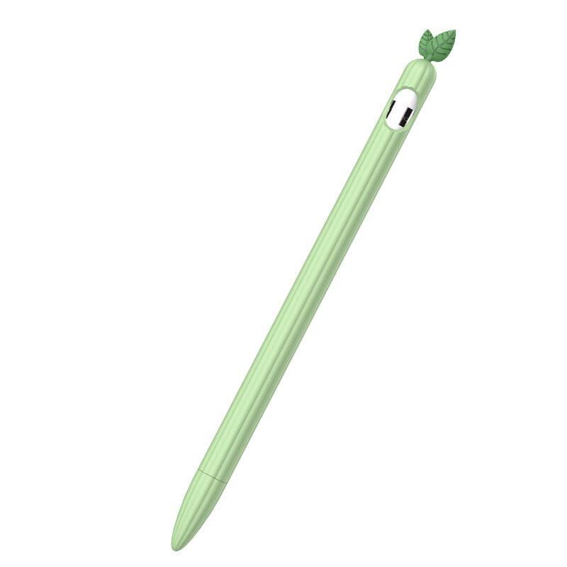 Voor apple pencil 2 hoesje schattige fruit cartoon pencil 2th hoesje tablet touch stylus pen beschermhoes etui draagbare siliconen hoes: A1