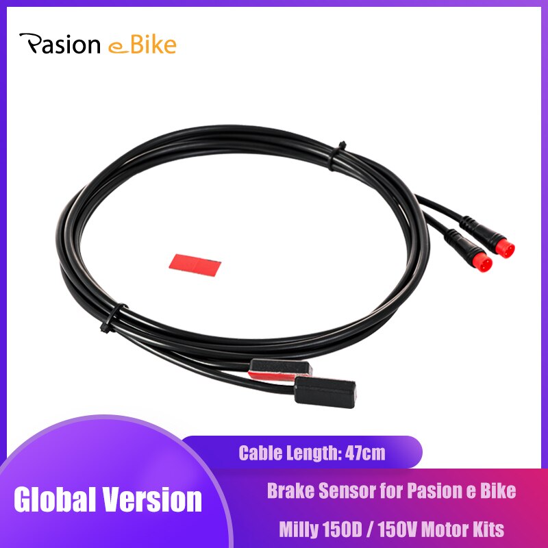 Brake Sensor Cable 2 Pin in One Electric Bicycles Power Cut Off Brake Sensor Hydraulic Electric Bike
