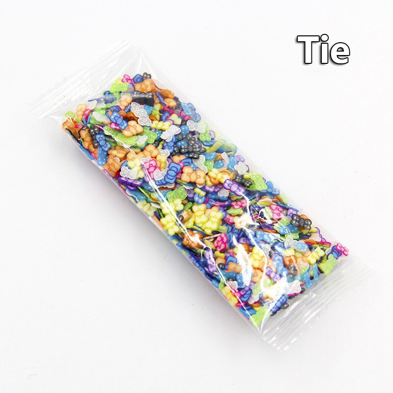 1000pcs/bag DIY Slime Soft Pottery Fruit Slices Filler For Nails Art Slime Fruit Slime Accessories Supplies Decoration Toy: 1000Pcs toy 8