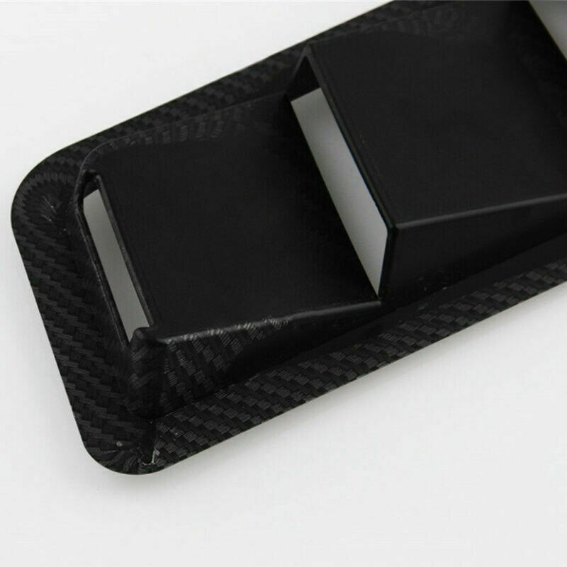 2X Universal Bonnet Air Intake with Carbon Fiber Paint Opening