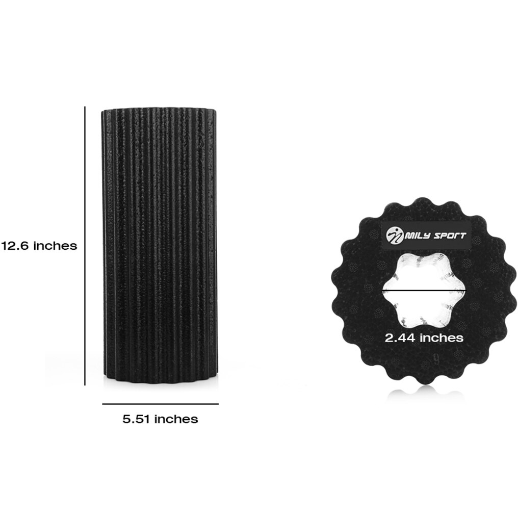 EPP Hollow Foam Roller Fitness Muscle Relax Pain Relief Massage Roller Arm Leg Back Massager