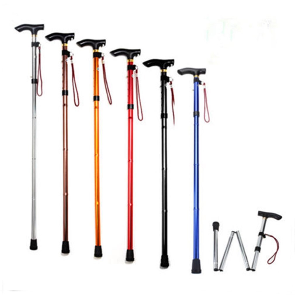 Adjustable Folding Light Weight Trekking Poles Hiking Pole Walking Stick