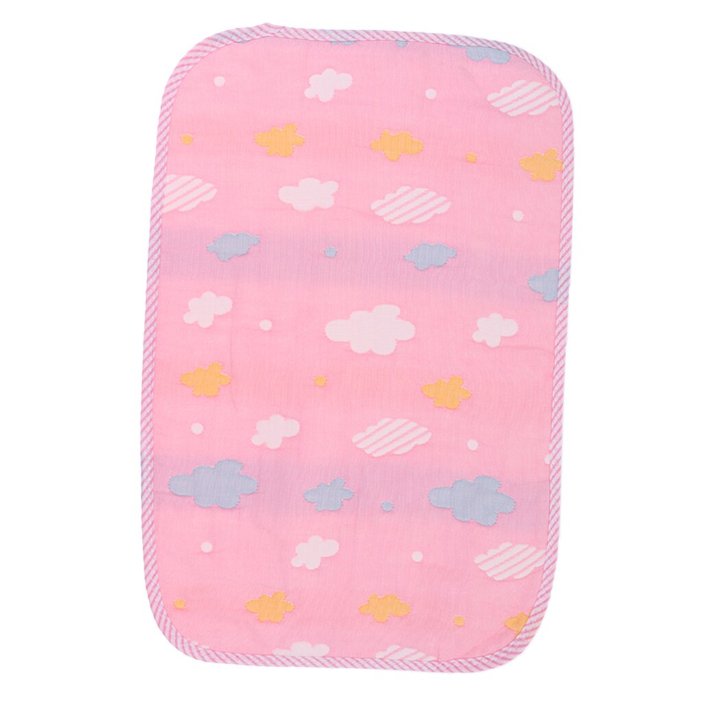 Brand Soft Padded Deluxe Baby Changing Mat Waterproof Mats Water Proof: Pink cloud  30x45cm
