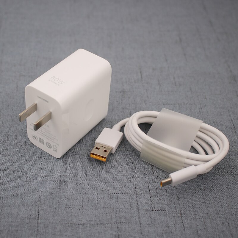 Supervooc 80W Fast Charger EU Adapter USB Type C Cable For OPPO Find X5 X3 Pro X2 Reno 7 6 5 Pro Ace 2 A72 R17 R11 Oneplus 10Pro: US Add Cable