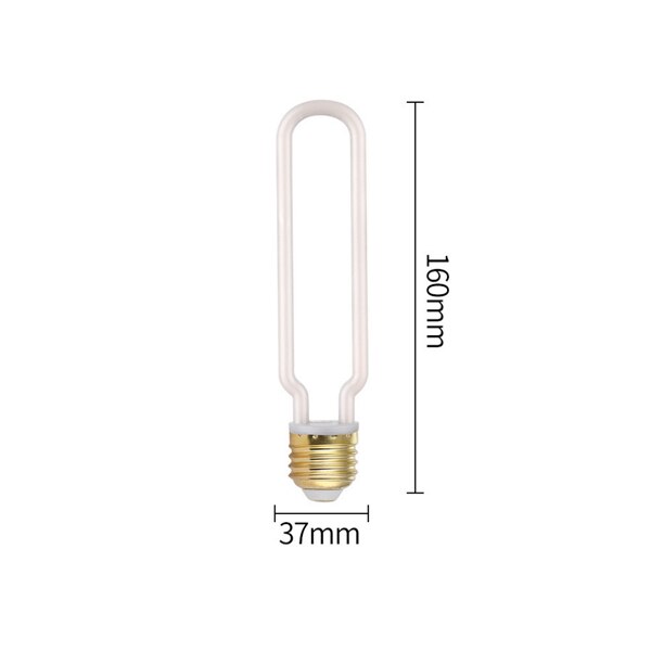 Ampoule rétro LED Edison 220V 230V E27 LED, lumière à Filament doux, lampe de maison, Ampoule à incandescence, décoration d'éclairage de: N / Milky Cover