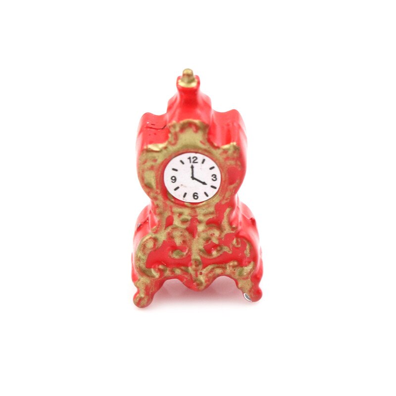 1:12 Bilancia Giocattolo In Miniatura Bambola Bella Cucina Soggiorno Accessori di Allarme Orologio Mini Decorazione Della Casa Delle Bambole