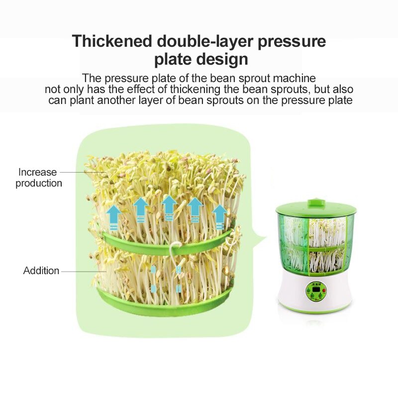 Intelligente Tauge Machine, grote Capaciteit Tauge En Groene Tauge Machine (220V ~ 60Hz Met Koreaanse Plug)