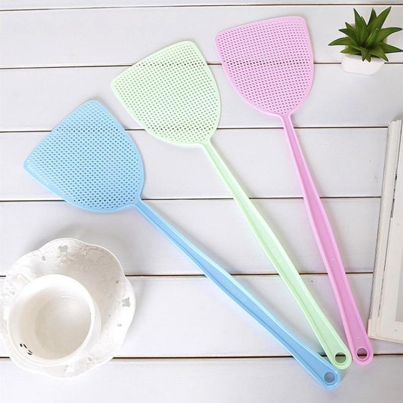 Explosie Model Vliegenmepper Milieubescherming Pp Plastic Vliegenmepper Mug Swatter Duurzaam Mesh Oppervlak Extension Hand