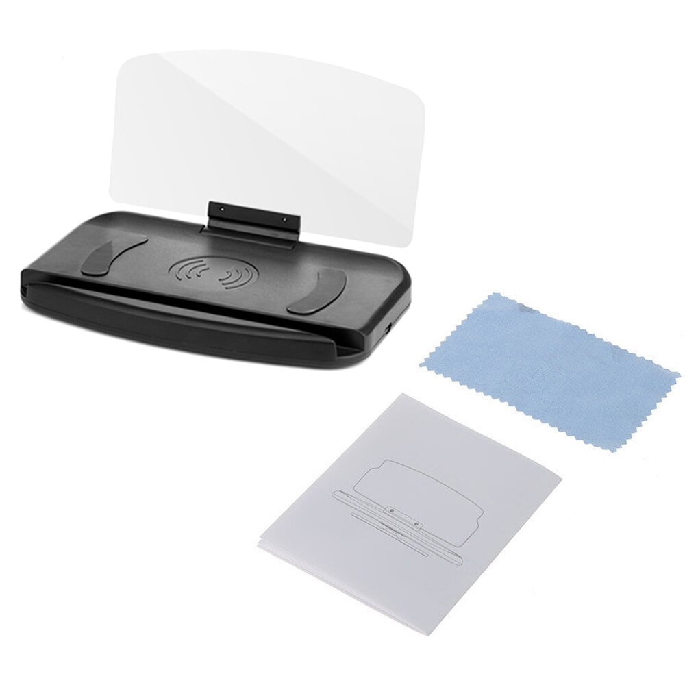 6.5 "Auto HUD Houder Head Up Display Projector Beugel Voor GPS Navigatie Telefoon Auto HUD Display Projector Beugel: Default Title