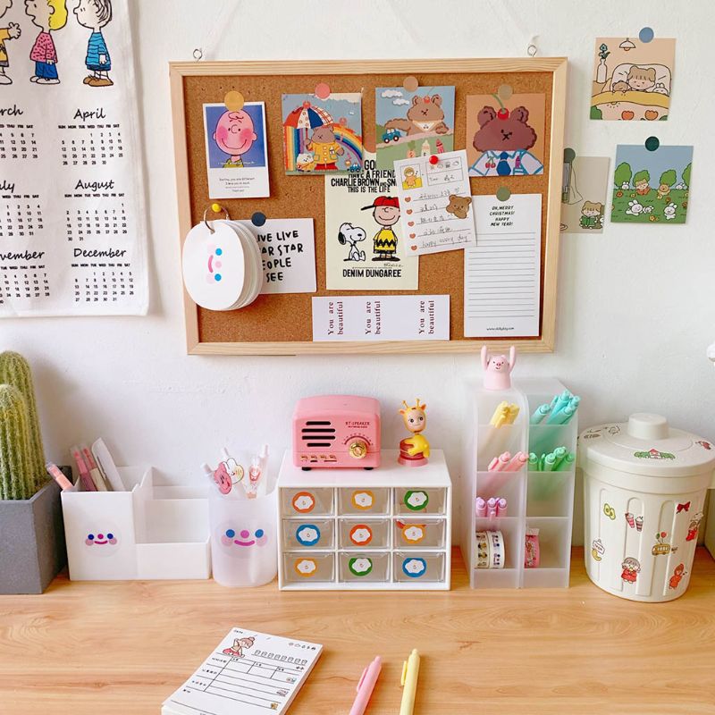 Tablón de anuncios de corcho para colgar en la pared, tablón de notas de aviso para el hogar, oficina, tienda y escuela