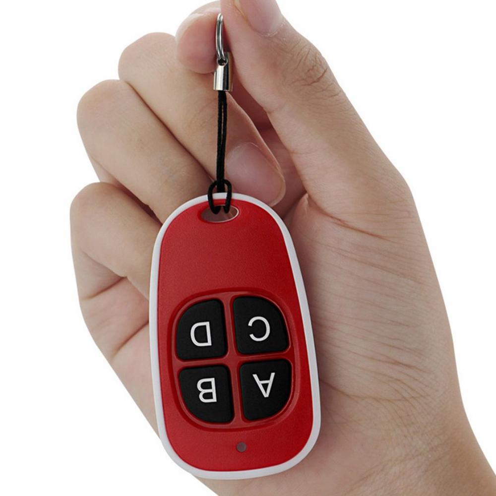 Kleur Vier Knop Draadloze Copy Control 433Mhz Vaste Frequentie Afstandsbediening Cloner Afstandsbediening Systeem 1 Pcs