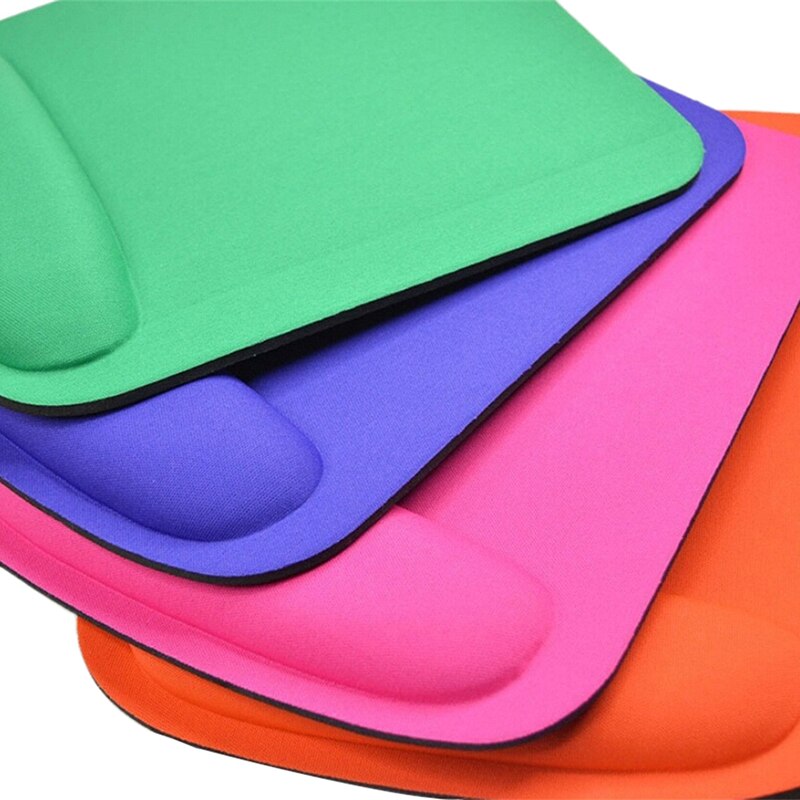 Polssteun Ondersteuning Muismat Mat Zachte Gel Computer Pc Laptop Muizen Muismat Met Polssteun Vierkante Comfort Anti-Slip Voor Gaming