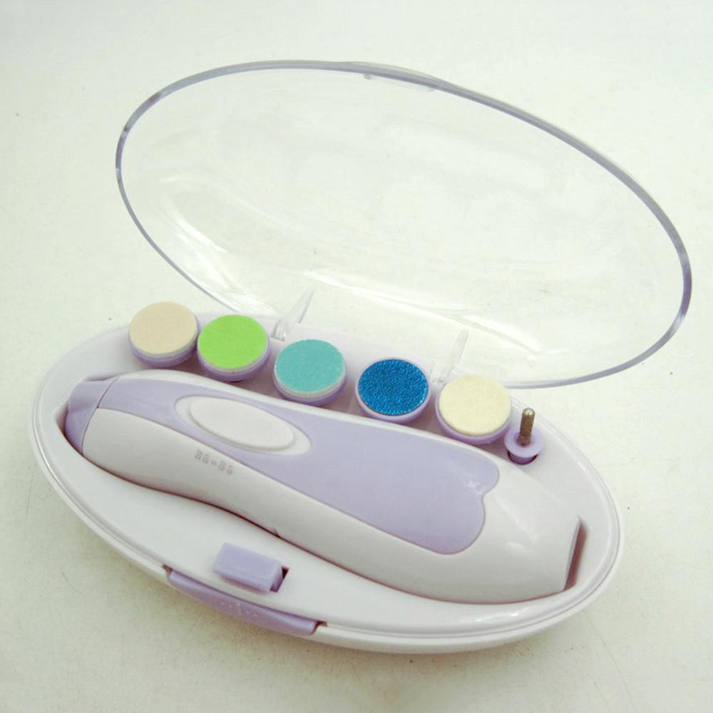 Coupe-ongles électrique pour bébé coupe-ongles orteils coupe-ongles outil de manucure léger et compact parfaits pour nouvelle maman