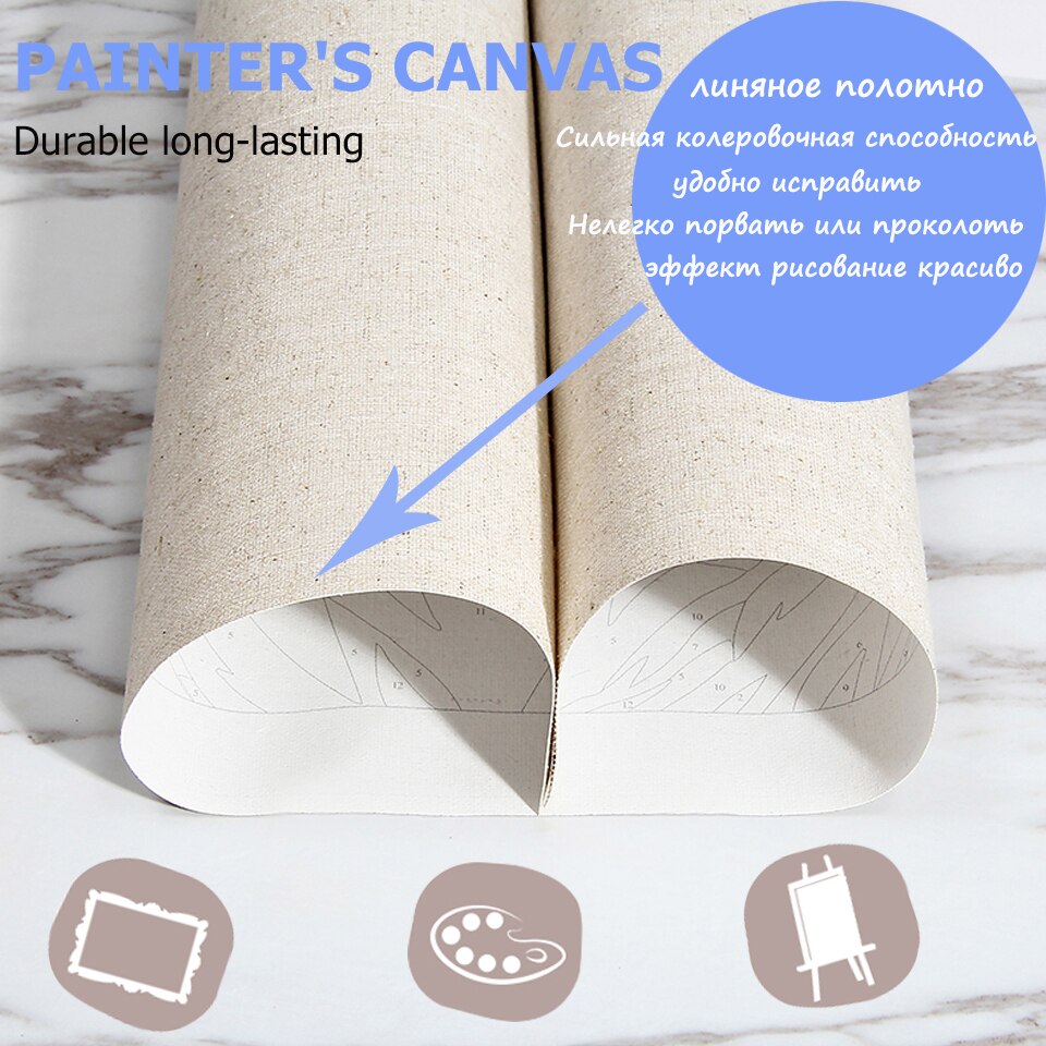 PaintEveryday Cute Paints By Numbers Cat Animals Oil Painting Interesting Stories DIY Paintings For Children Fast Ship