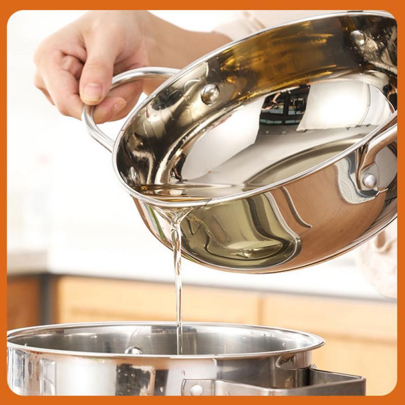 Kitchen Home Cooking Tools Deep Fryer Fried Chicken Temperature Control With Lid