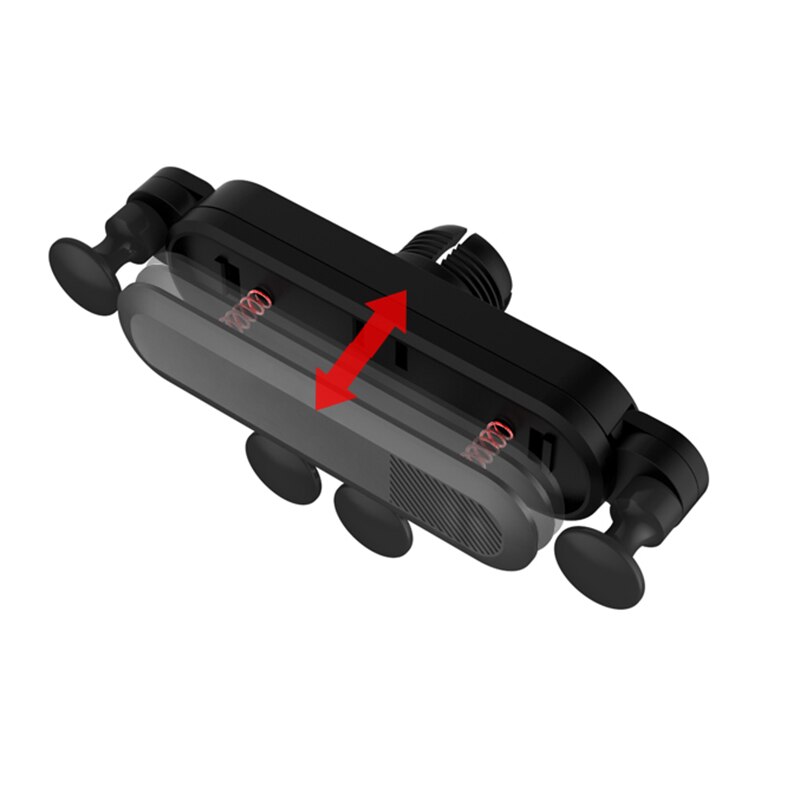 Topdeals universele zwaartekrachtbeugel auto telefoonhouder luchtrooster montagestandaard clip voor smartphone in autohouder voor iphone x xs max