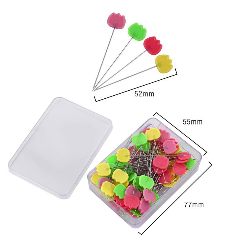 100 Pcs Sewing Needle Marker Patchwork Pins Positioning Dressmaking Needle Embroidery DIY Handmade Make Garment Accessories: 07