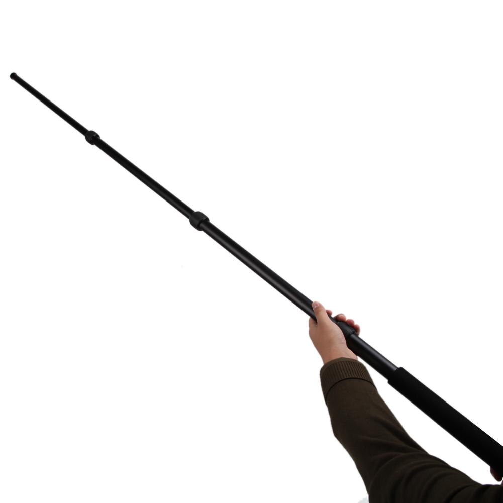 Micro Boom Pole micrófono telescópico Mic titular 3 sección boopolo 67,5 pulgadas extensión longitud titular para micrófono de vídeo ESTÉREO