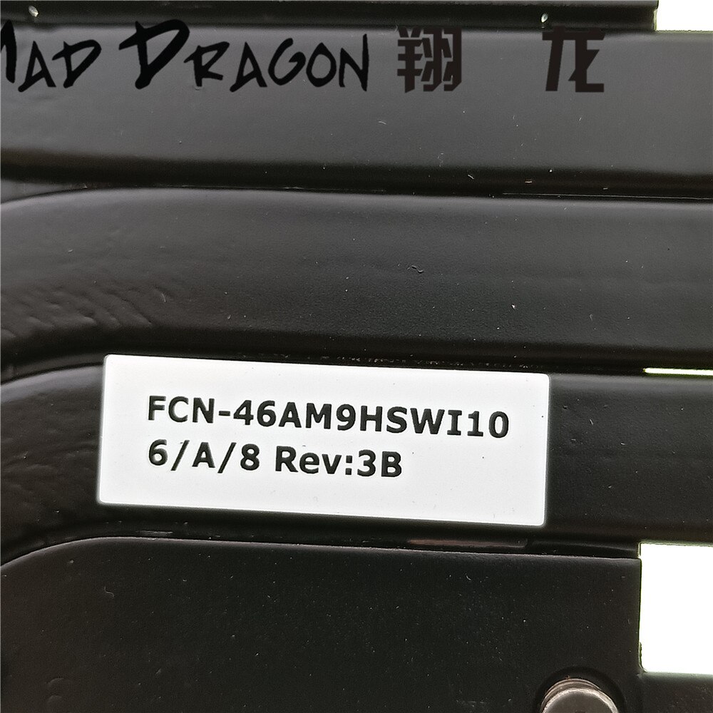 pazzo DRAGO di Marca del computer portatile nuovo Ventola DELLA CPU GPU Ventola del Dissipatore di calore Ventola per dell Inspiron 15 7000 7557 7559 0CC0KN CC0KN RJX6N 4X5CY