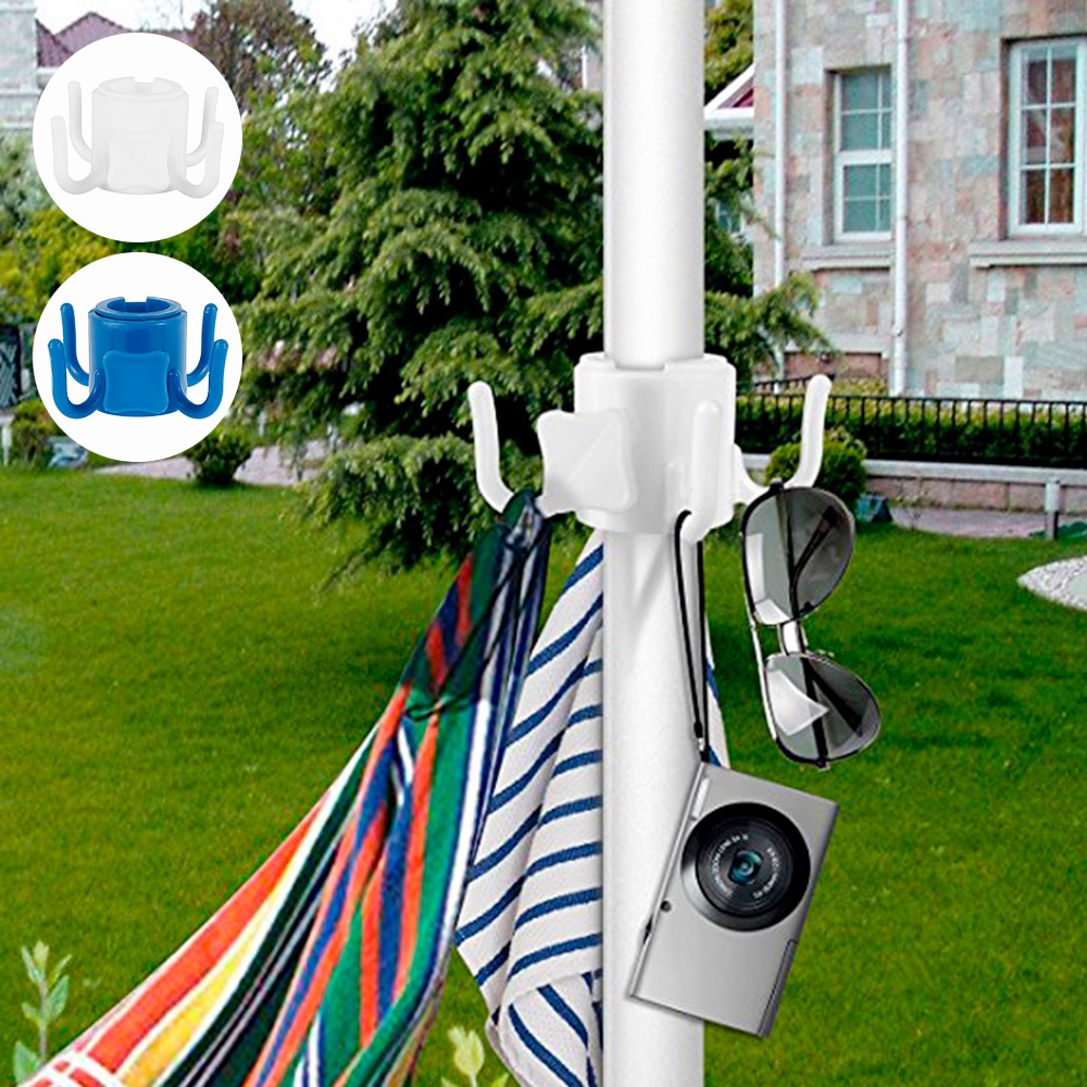 Hanghaak voor parasols, verstelbaar, hoog, draagbaar, voor strand, zwembad, waterpark, parasolaccessoires