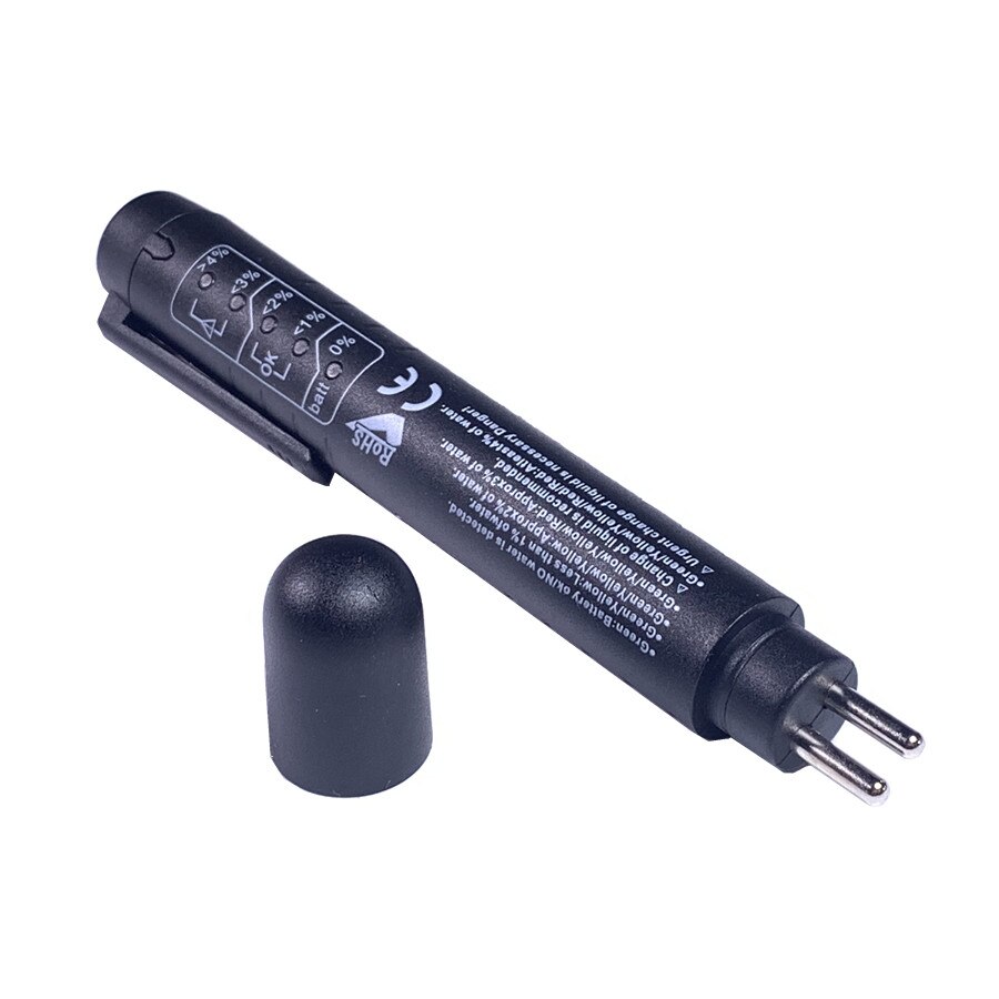 Car Brake Fluid Tester Car Diagnostic Accurate 5 LED Oil Check Pen Universal Brake Fluid Tester Auto Automotive Testing