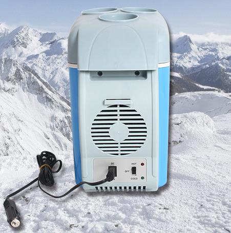mini 12v Car refrigerator 7.5 liters family car with a cold boxes mini fridge small refrigerator car warm cold boxes can be