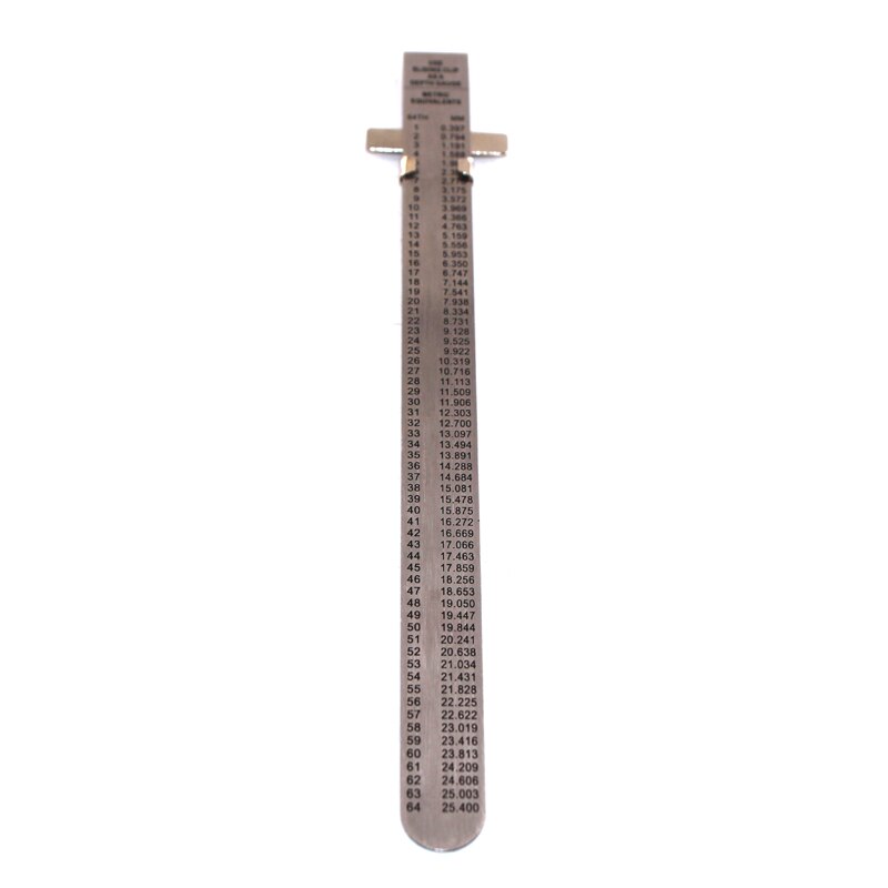 Welding tools Stainless Steel Stainless Steel Welding Gauge Gage Depth Ruler Gap Hole Inspection For Measurement