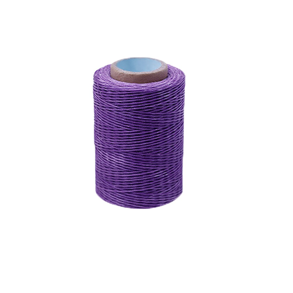 250M 150D Flat Waxed Sewing Line Waxed Thread Leather Waxed Cord For Leather Craft Hand Stitching Tool: 24