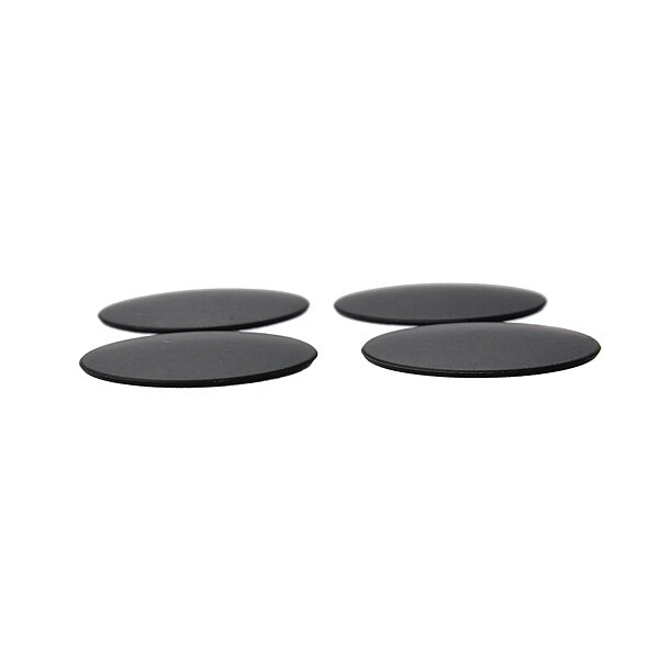 4 stuks vervangende rubberen voetjes voor apple macbook pro  a1278 a1286 a1297 13 " 15 " 17 " laptopaccessoires trackpointdoppen