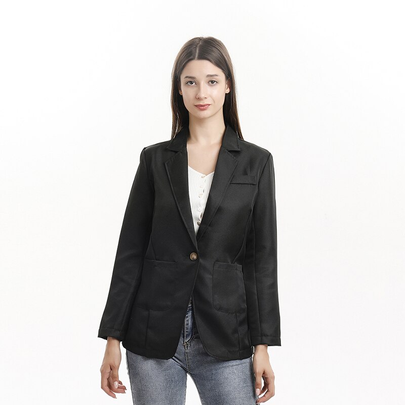 Autumn Office Lady Blazers Suit Women Blazer Coat Business Slim Fit Blazers Casual Ladies Full Sleeve Female Notched
