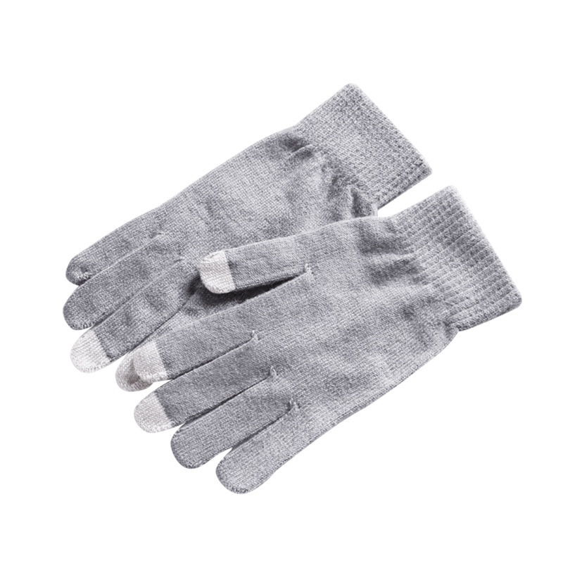 Guantes Térmicos de invierno para adultos, manoplas de punto cálido con aislamiento y pantalla táctil para teléfono inteligente