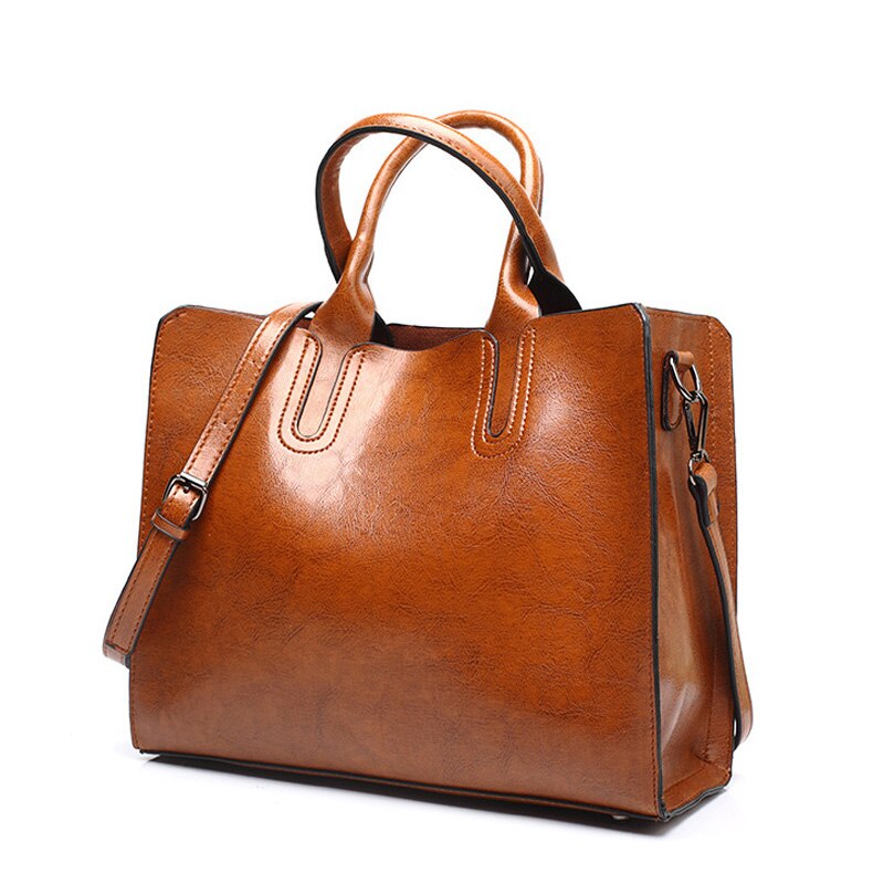 PU Leather Handbags Women Big Bag Ladies Shoulder Messenger Bag Female Bags Large Capacity Casual Totes Woman Bags