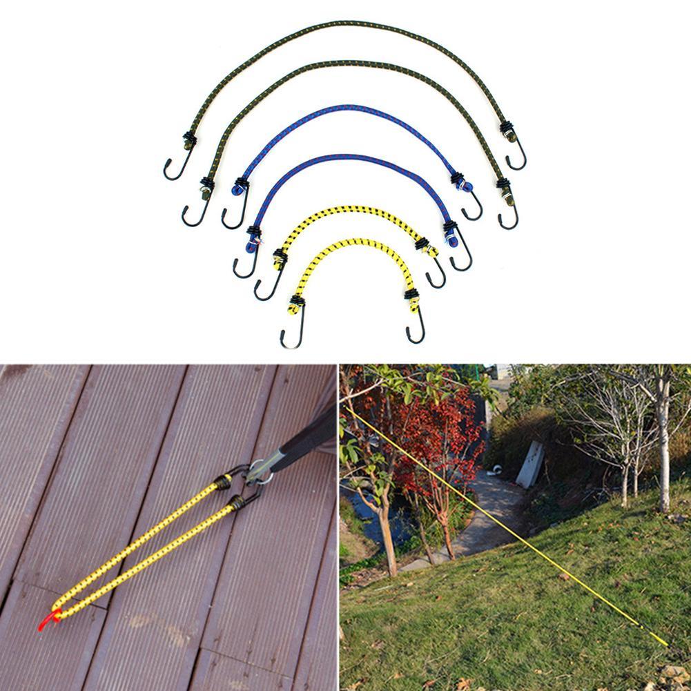 6 -pack bungee sladdar trådar med zink krokar kablar remmar bungee elastiskt rep