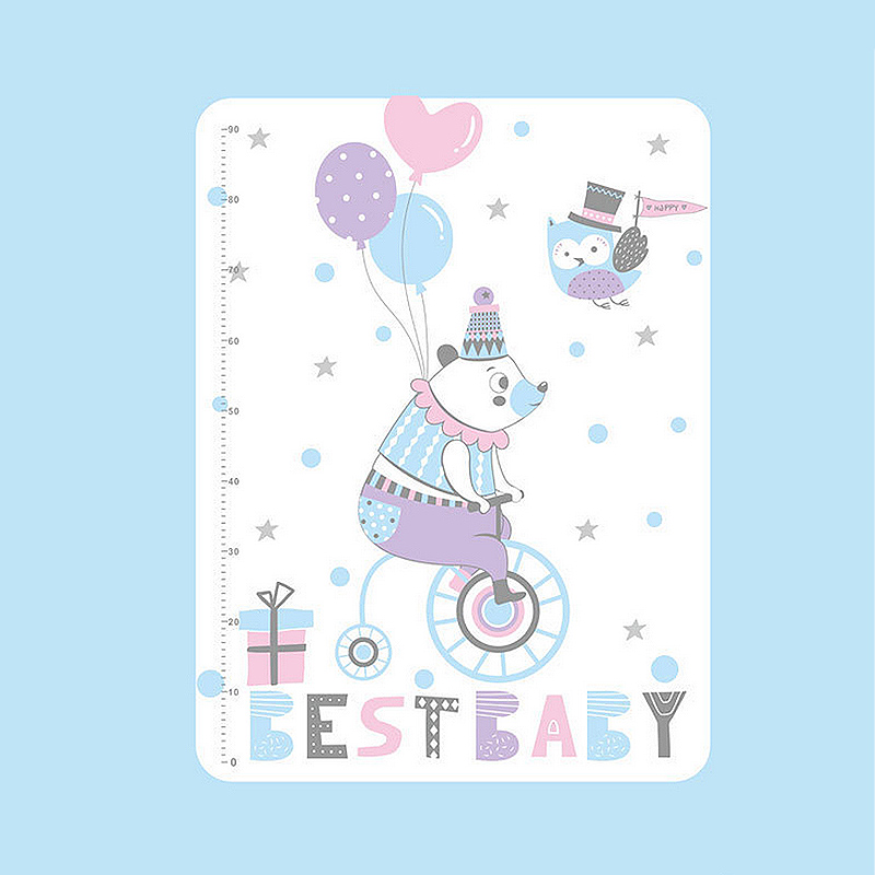 1 PCS Baby Changing Mat Waterproof Sheet Baby Changing Pad Table Diapers Urinal Game Play Cover Baby Matras: Blue