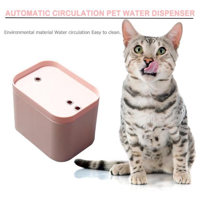 Huisdier slimme automatische drinkwaterfontein kat honden waterdispenser usb-kabel drinkwaterdispenser drinkfilter veilig