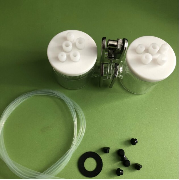 Type H sealed cell. H-type exchangeable ion-exchange membrane sealed electrolytic cell. Electrochemical matching electrode.