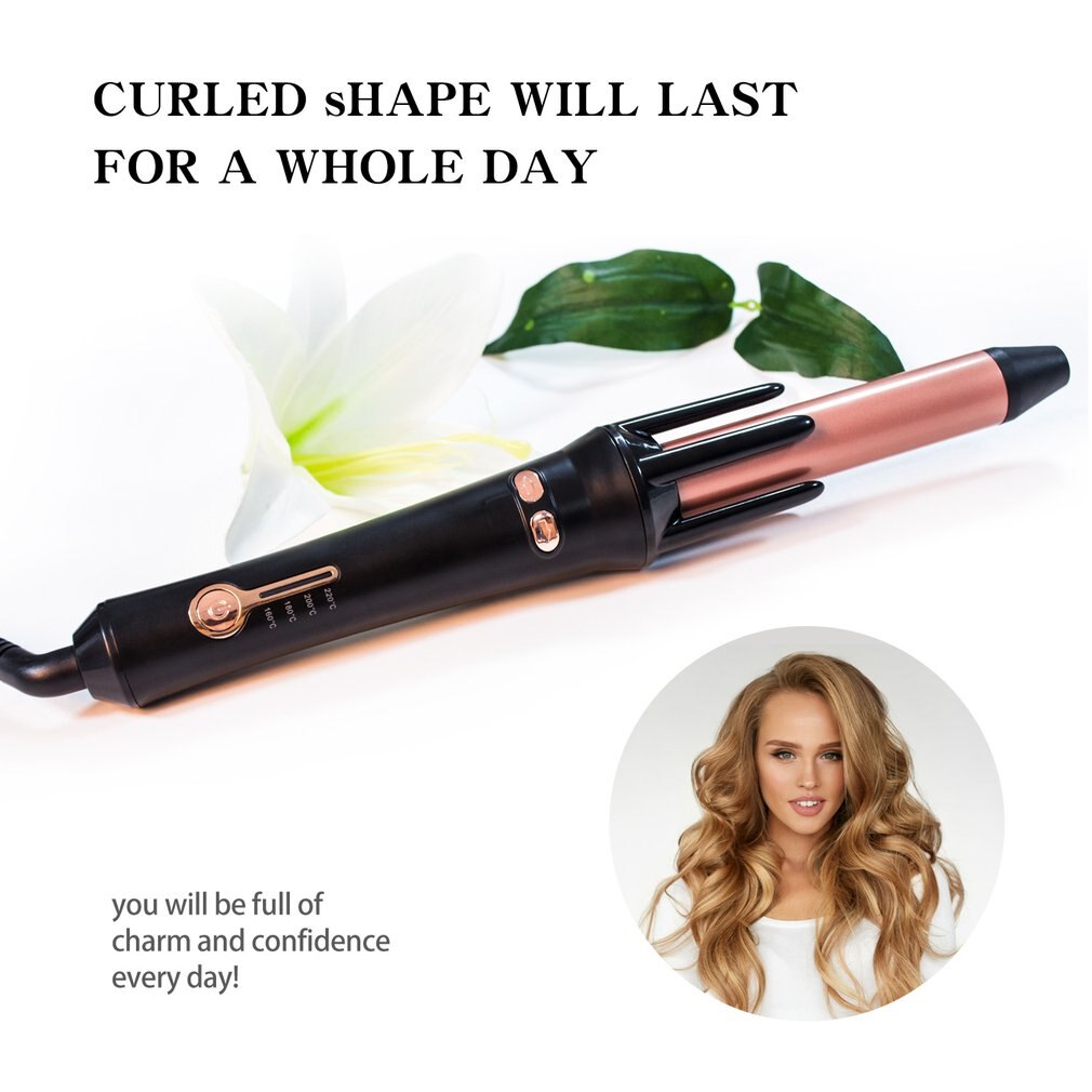 Automatic Curler Electric Curling Iron 360 Rotating Ceramic Constant Hair Wave Wand Styling Tool Hair Iron Hair Curlers