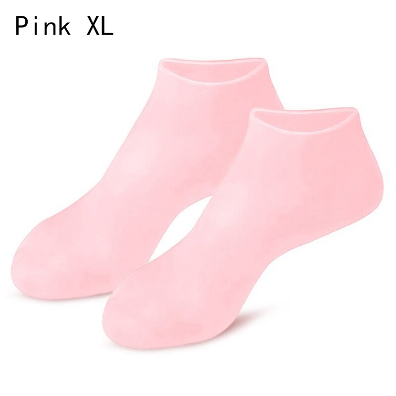 Chaussettes élastiques antidérapantes en Gel de Silicone, Protection des pieds, Protection des pieds, couverture de semelle, talon sec: N8
