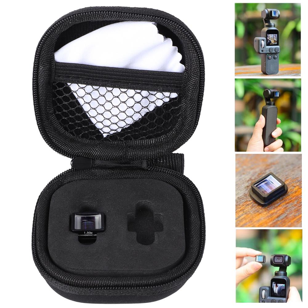 Ulanzi OP-11 1.33X Anamorphic Cinema Lens 4K DH Wide Angle len for DJI osmo pocket Camera Lens Accessories For OP-7 OP-9