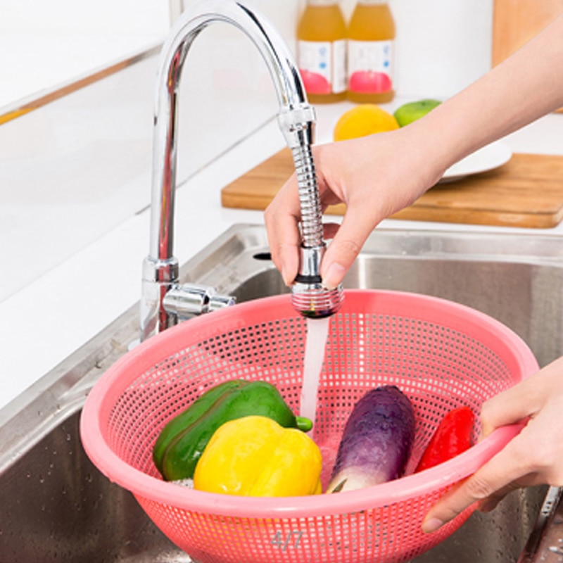 Extensor de filtro giratorio multifuncional a prueba de salpicaduras, aireador de grifo, 2 modos de salida de agua, giratorio para baño y cocina